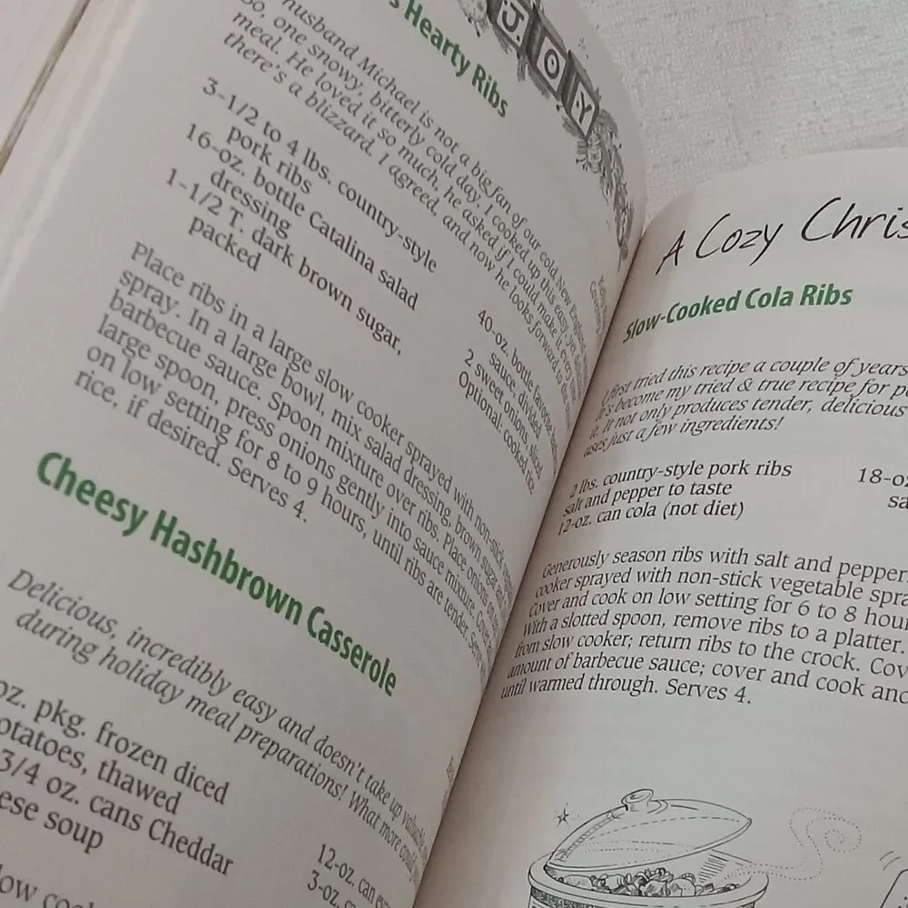 Slow-Cooker Christmas Favorites Goose Berry Patch Paperback 200 Recipes